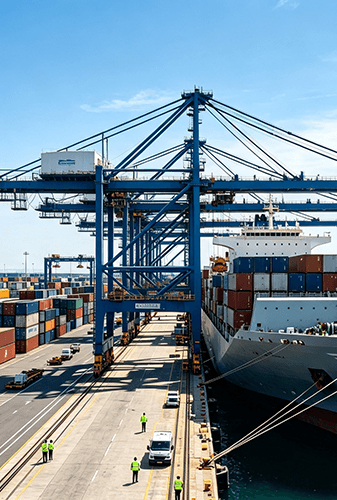 Professional export logistics services, 10‑year import and export experience for motorcycle spare parts