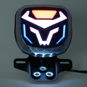 Customizable LED tail lamp for CG125 CG150 motorcycle, high brightness stop taillight assembly